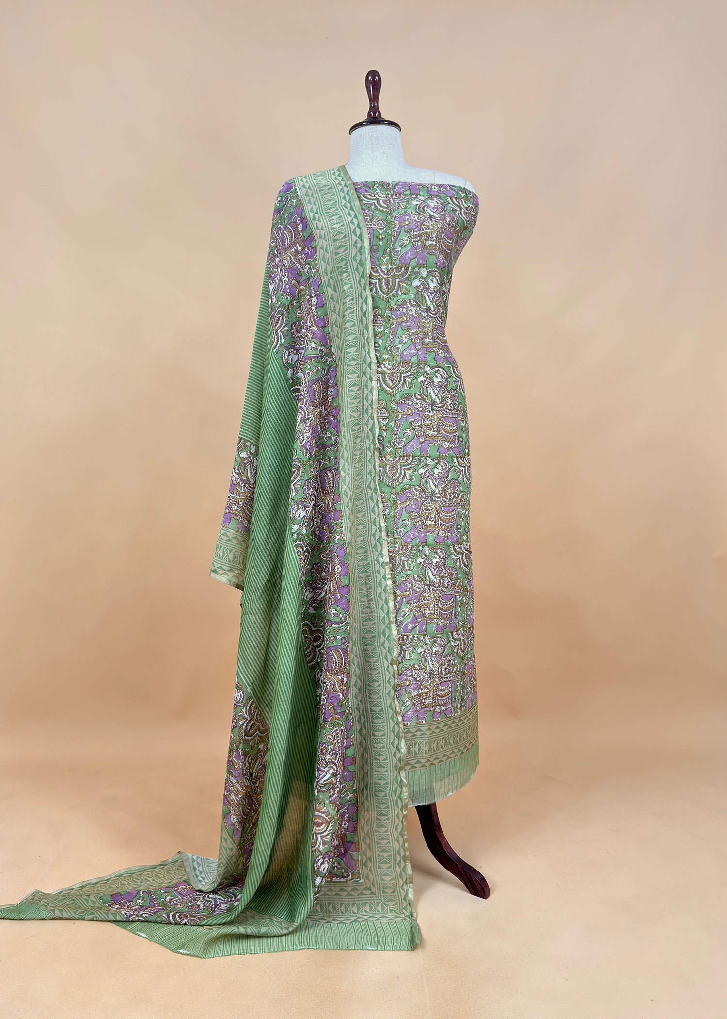 Summer wear suit pure mul cotton fabric


