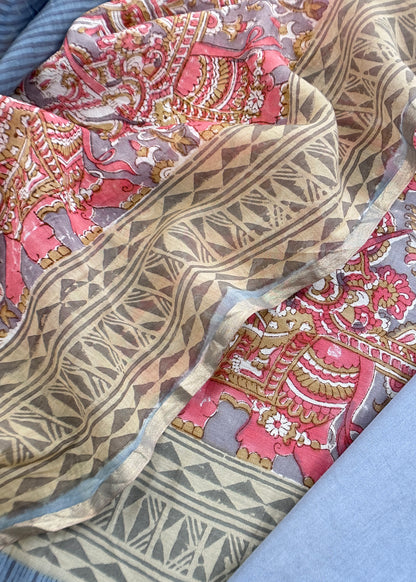 pure mul cotton suit fabric

