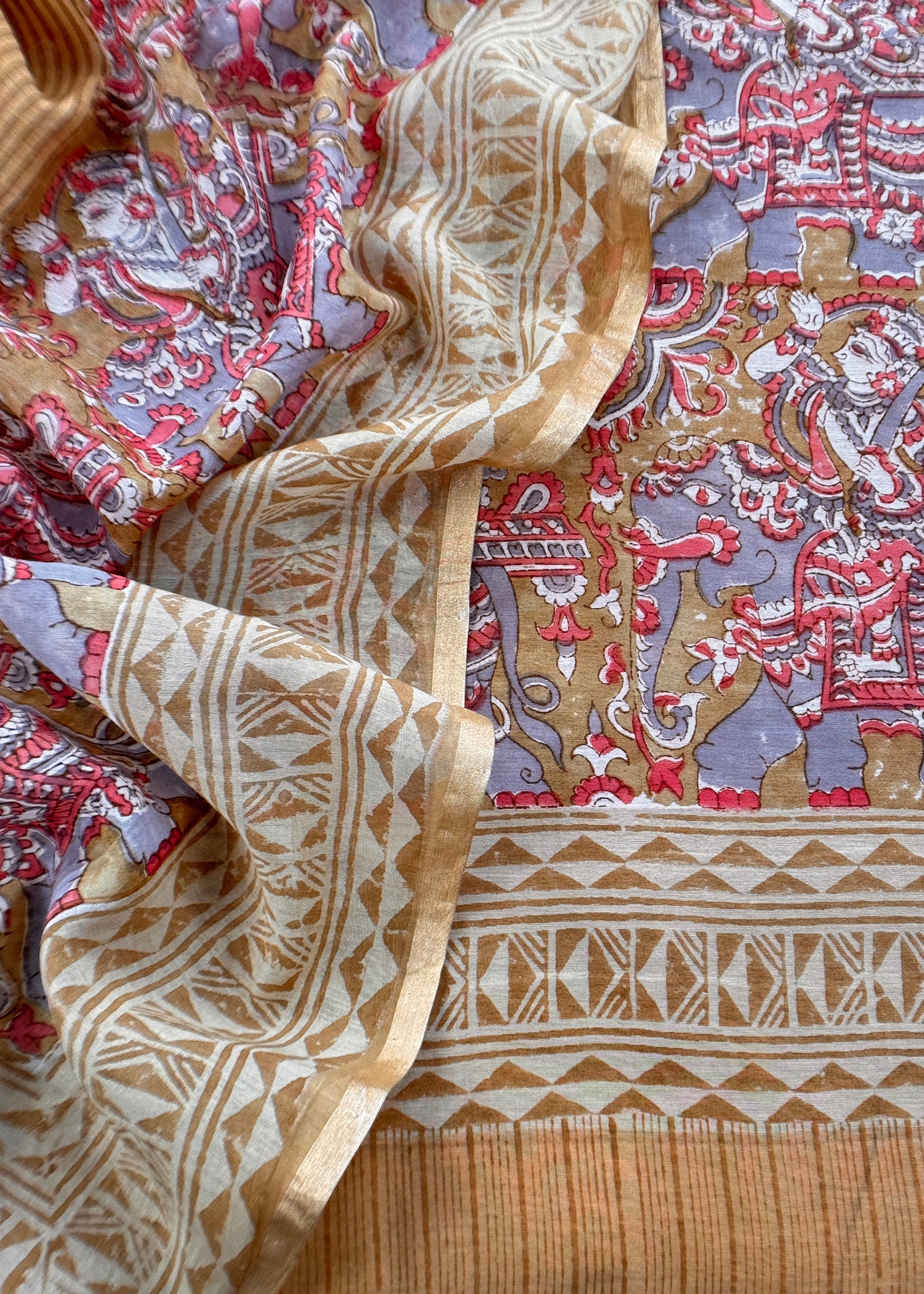 mul cotton suit with dupatta

