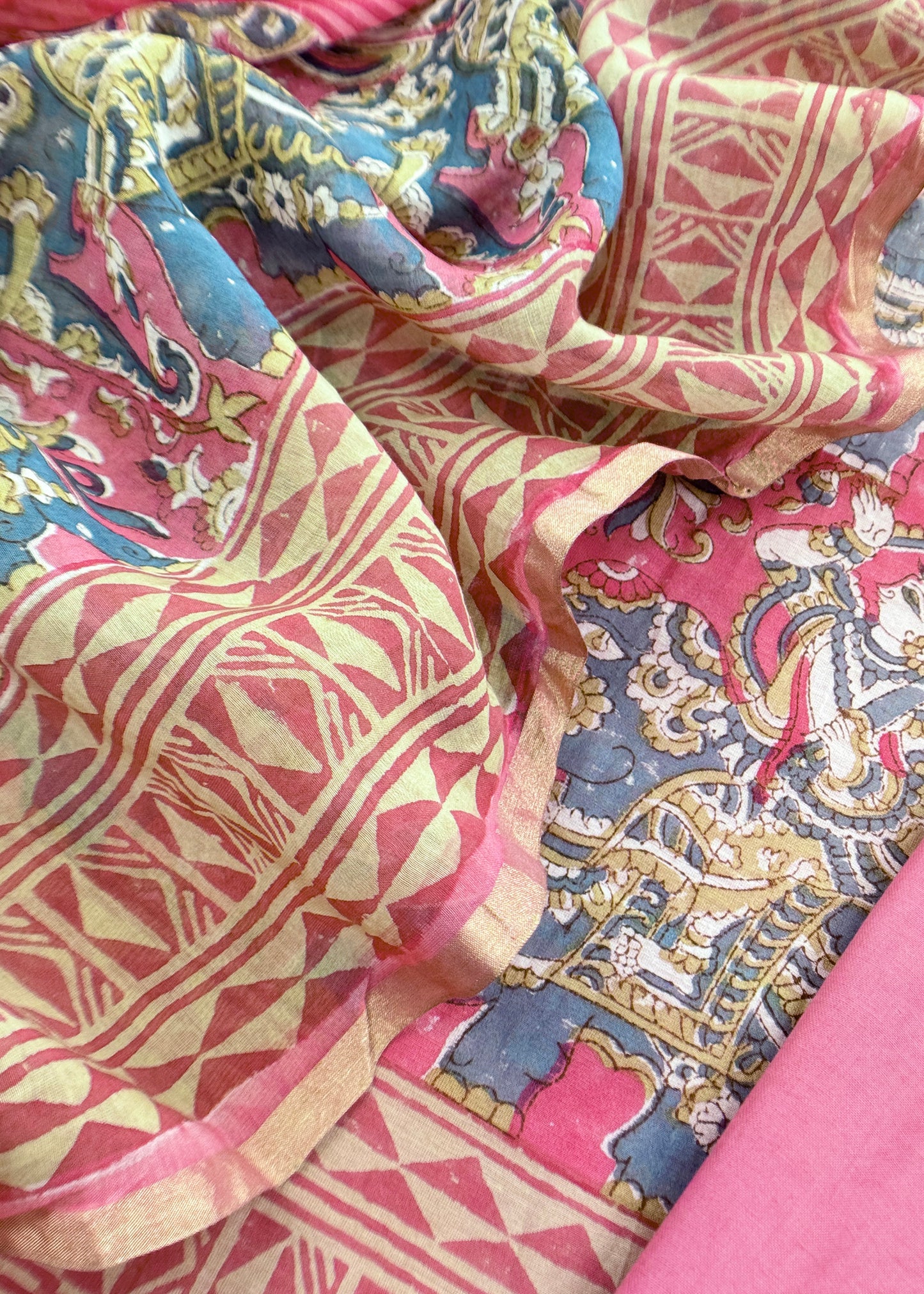 pure mul cotton suit fabric

