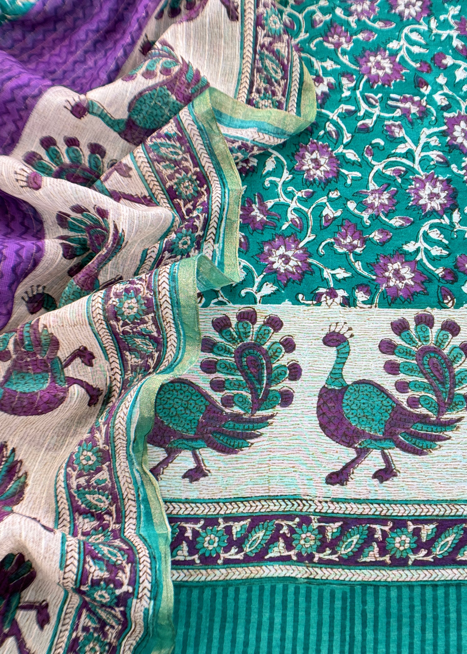 mul cotton suit with dupatta

