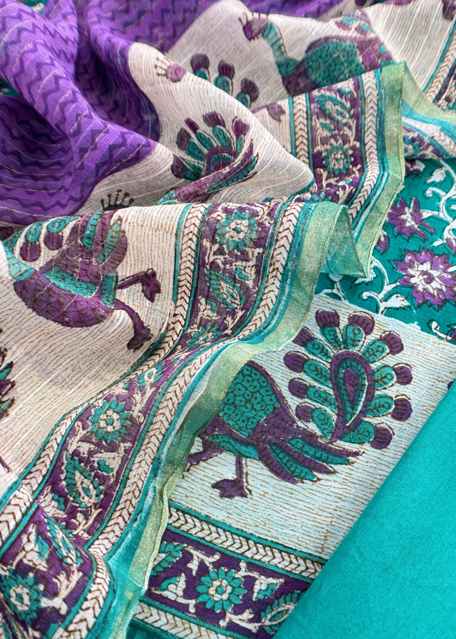 pure mul cotton suit fabric

