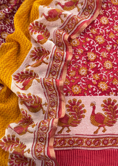 mul cotton suit with dupatta

