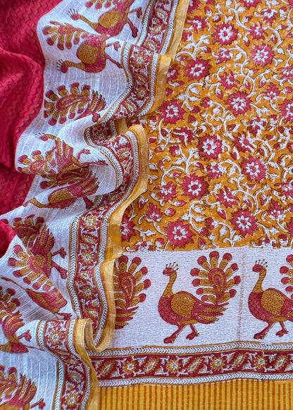 mul cotton suit with dupatta

