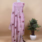 Kalasheel Luxe Orchid Pink Pure Tissue Silk Suit With Bharwa Gulaab Embroidery