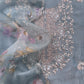 Cool Blue Pure Crushed Tissue Silk kurta And Floral Organza Dupatta With Handwork