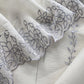 mul chanderi suit with embroidery