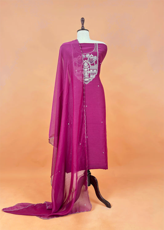 Indian ethnic wear mulmul suits for women

