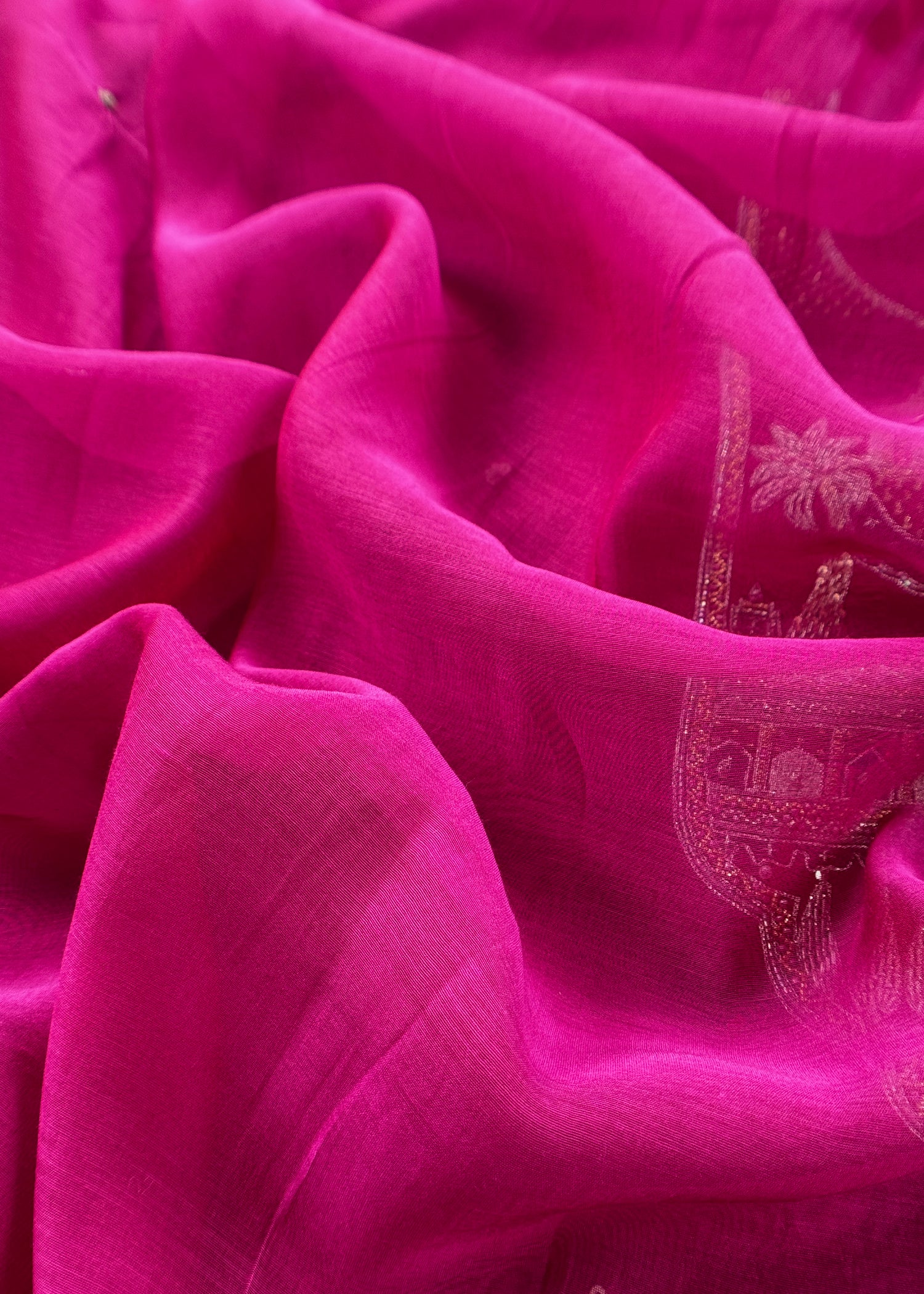 mulmul unstitched suit with dupatta

