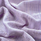 Pastel Lilac Monotone Pure Mulmul Suit Fabric With Nrityam Appliqué Work