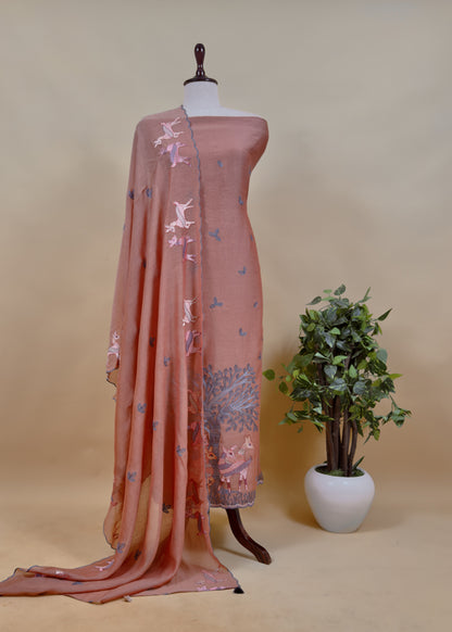 Summer wear suit pure mul cotton fabric

