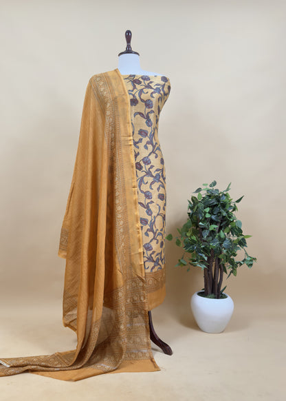 Pure maheshwari suit for women

