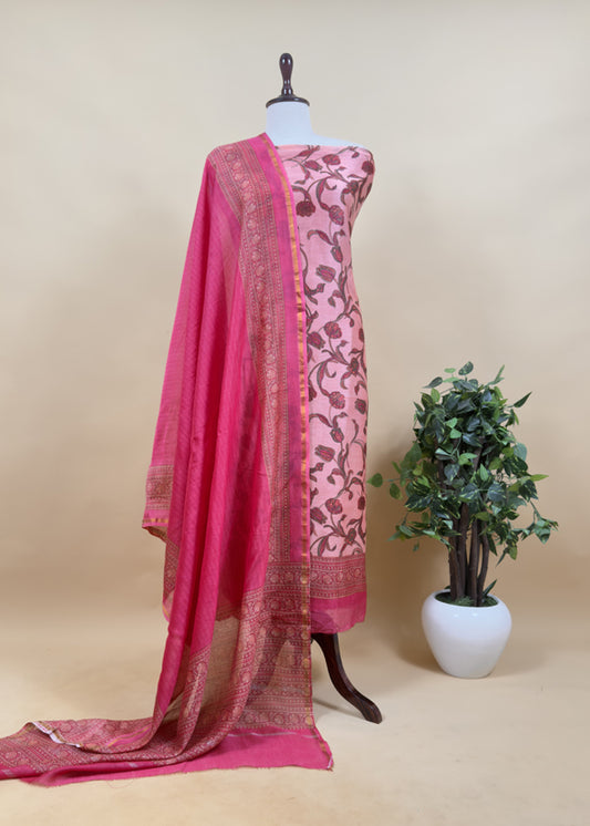 Pure maheshwari suit for women