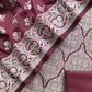 Indian ethnic wear katan silk suit for bridal wear

