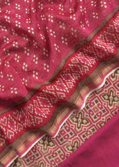 Maheshwari unstitched suit set at the best price

