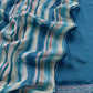 Firozi Blue Pure Crepe Silk Suit Set