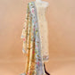 Pastel Yellow Mulmul Suit With Digital Print Dupatta