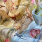 Pastel Yellow Mulmul Suit With Digital Print Dupatta