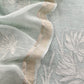 Summer wear suit pure linen silk fabric

