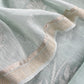 unstitched linen silk suit

