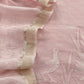 Summer wear suit pure linen silk fabric

