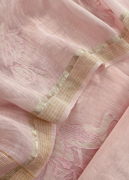 linen silk suit for women

