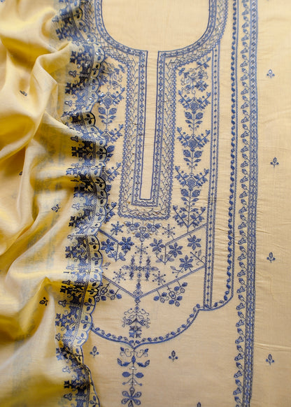 Pure mulmul silk suit gifting for women

