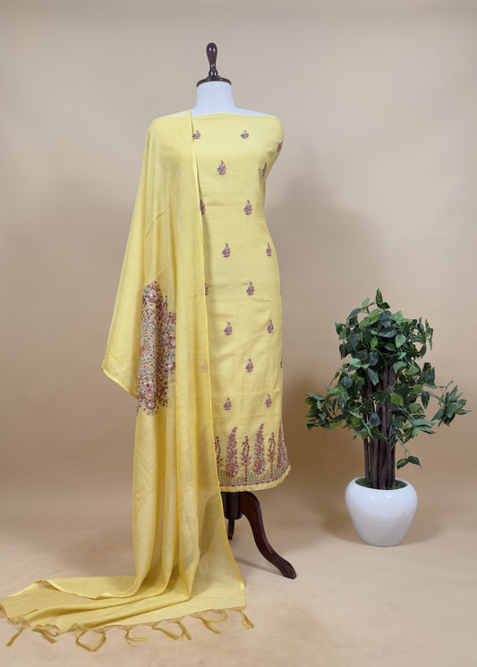 Summer wear suit pure mul cotton fabric

