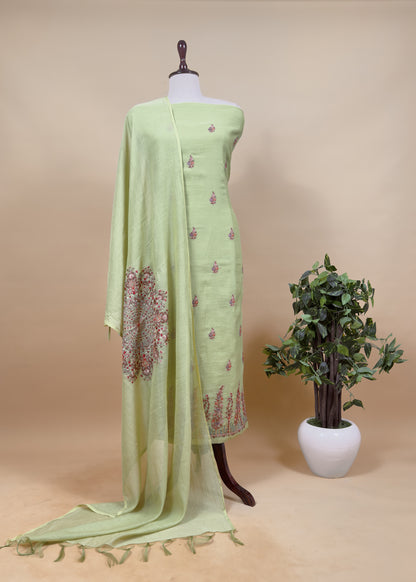Summer wear suit pure mul cotton fabric

