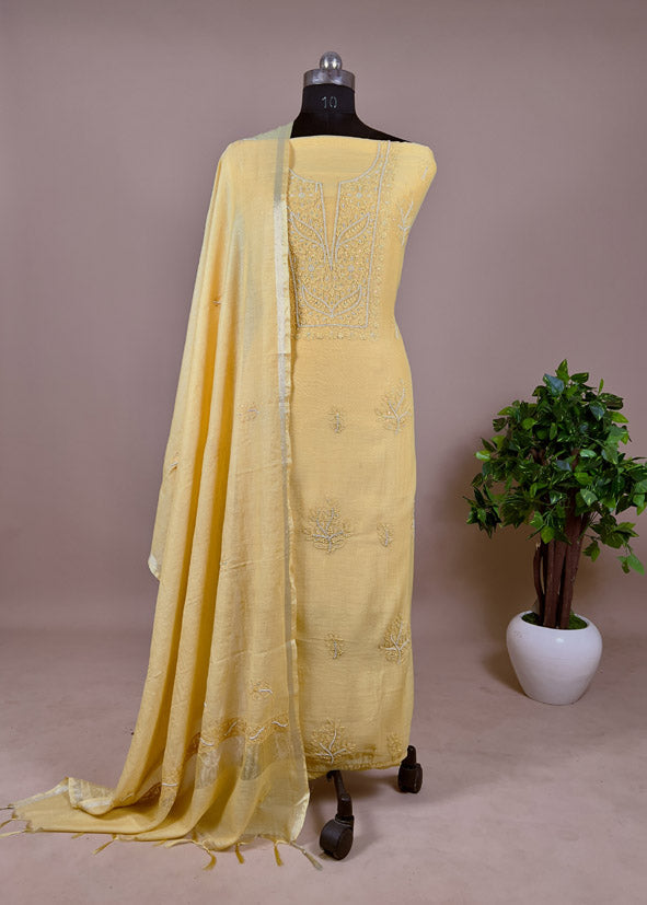 unstitched lakhnavi suit at best price 