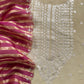 Beige Handloom Mulmul Suit With Tissue Panel Dupatta