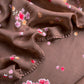 Summer wear mulmul unstitched suit with dupatta

