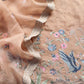 Luxury kora silk suit with Handwork
