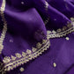 Luxury Handloom kora silk suit with dupatta

