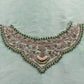 Mint Green Luxe Handloom Dupion Silk Kurta and Kora Silk Dupatta With Handwork