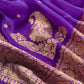 Luxury kora silk suit with Kadwa Weaving

