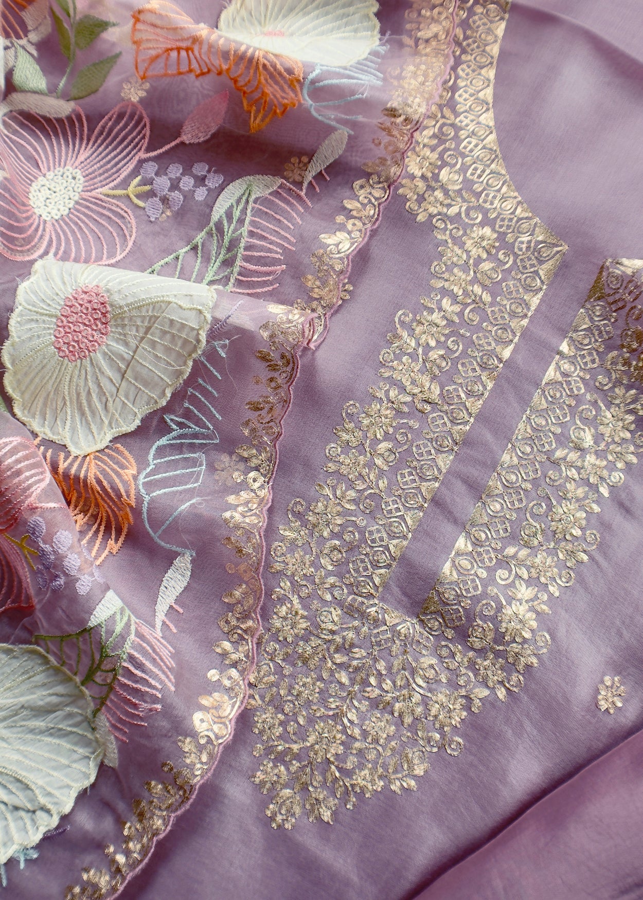Festive celebration kora silk suit at the best price

