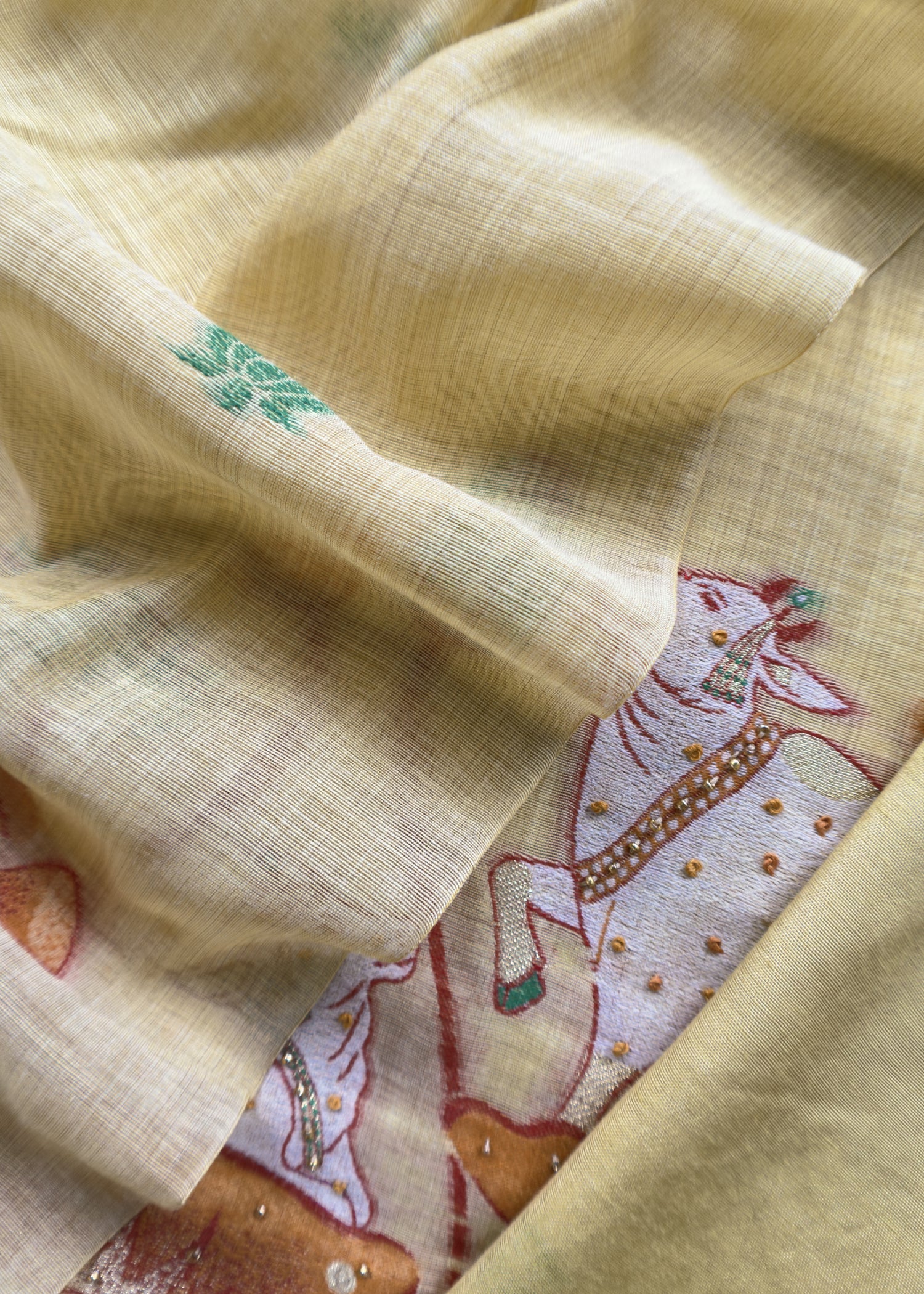 Comfort wear jamdani suit at the best price

