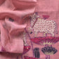jamdani weaved suit for gifting mom

