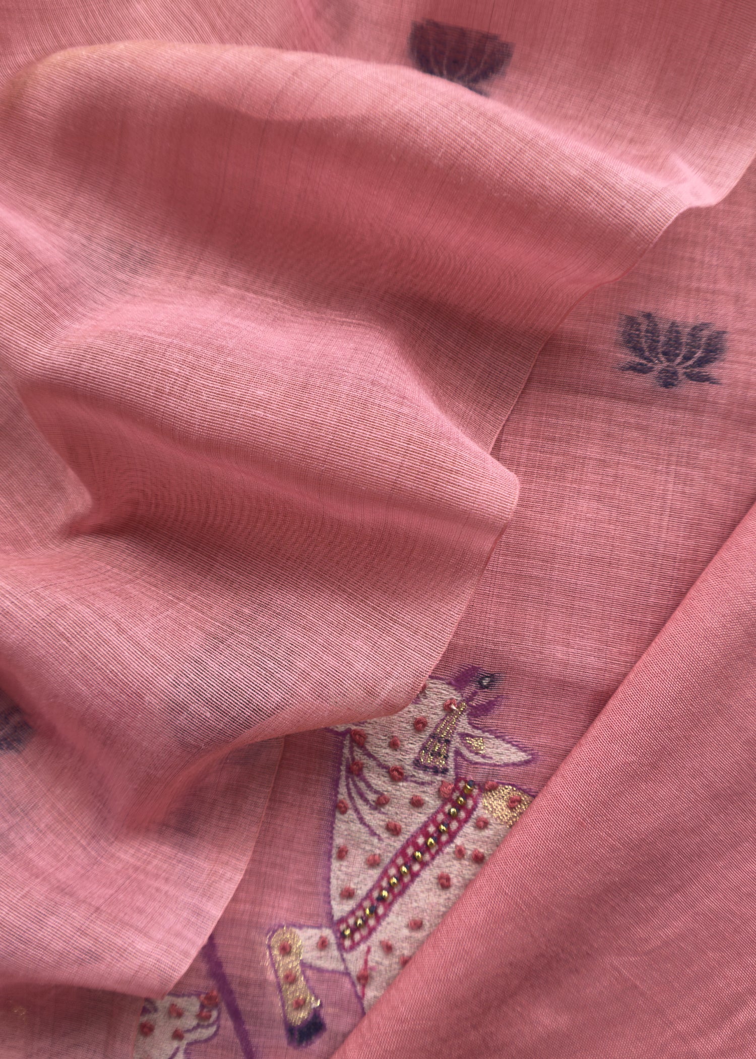 Comfort wear jamdani suit at the best price

