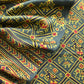 Green Ajrakh Hand Block Unstitched Suit In Pure Modal