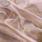 Baby Pink Banarasi Silk Brocade Suit With Organza Dupatta