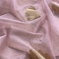 Pastel Pink Brocade Kurta With Organza Dupatta