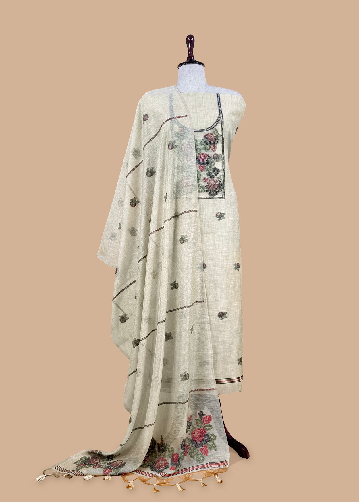 Premium quality jamdani suit for women


