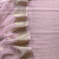 Pink Brocade Kurta With Organza Dupatta
