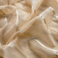 Beige Brocade Kurta With Organza Dupatta