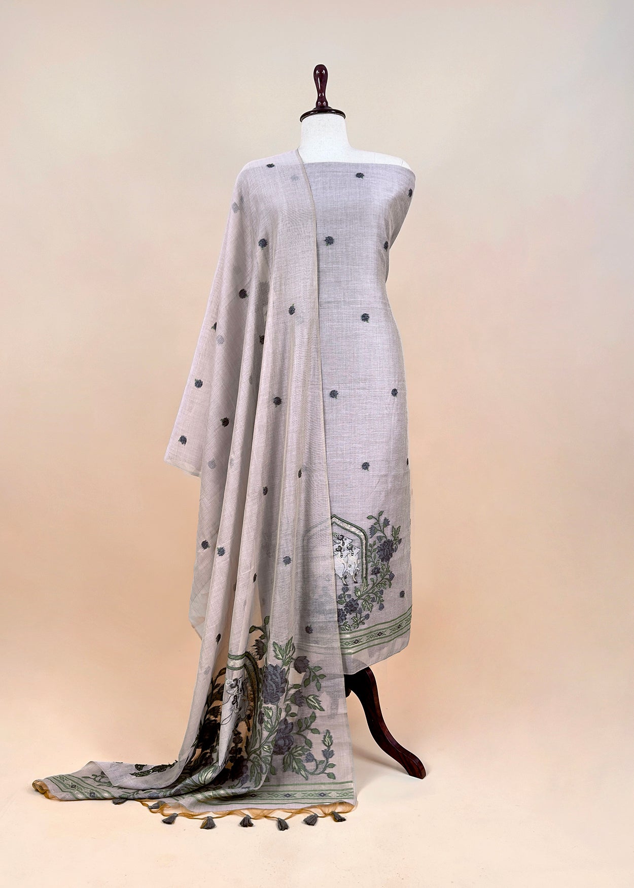 Premium quality jamdani suit for women

