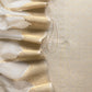Beige Brocade Kurta With Organza Dupatta