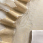 Beige Brocade Kurta With Organza Dupatta