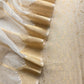 White Banarasi Silk Brocade Suit With Organza Dupatta